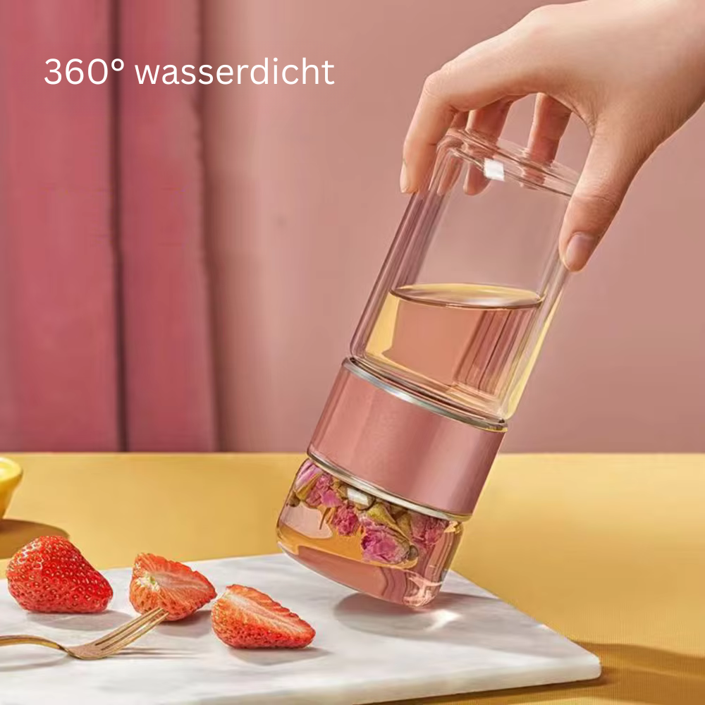 Tee-Wasser-Trennungsglas