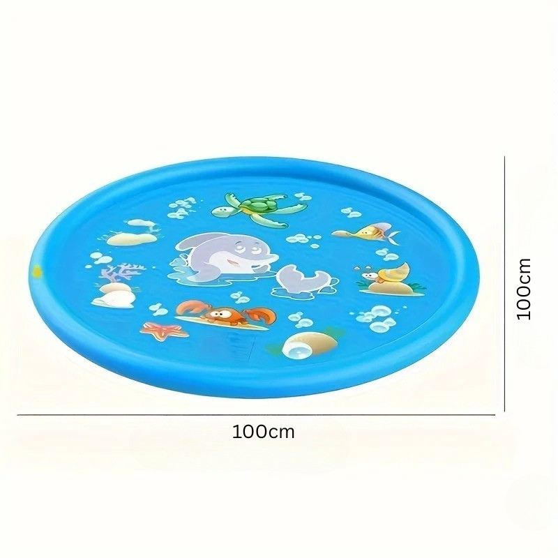Wasserspielmatte mit Sprinkler – Sommerspaß für Kinder