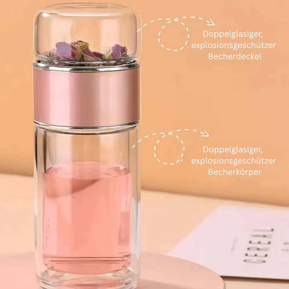 Tee-Wasser-Trennungsglas