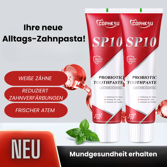Zahnpasta speziell für Zahnaufhellung