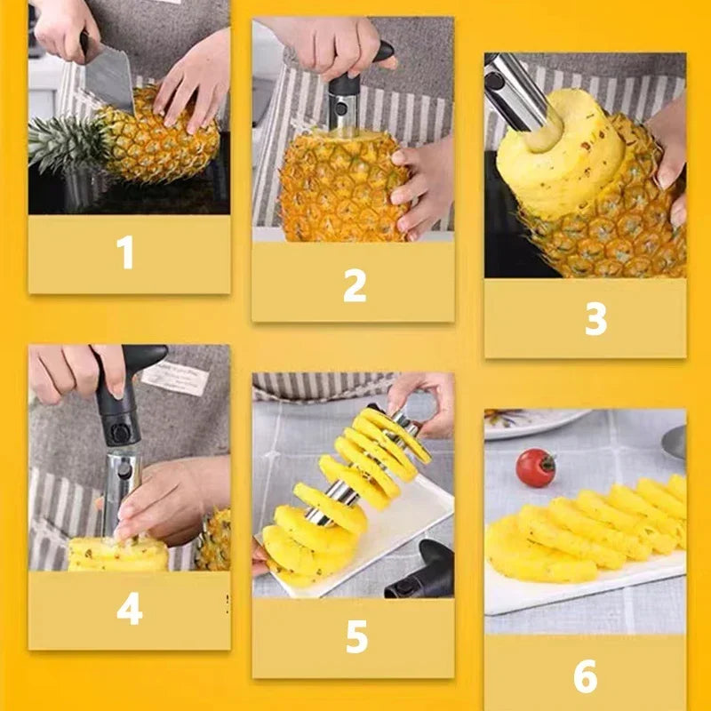 Ananasschäler aus Edelstahl