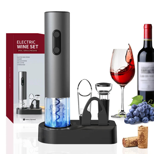 Elektrischer Weinöffner aus Edelstahl