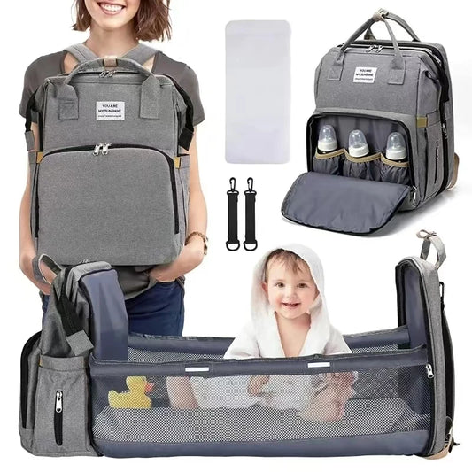 Faltbarer Bett/-und Wickel Rucksack