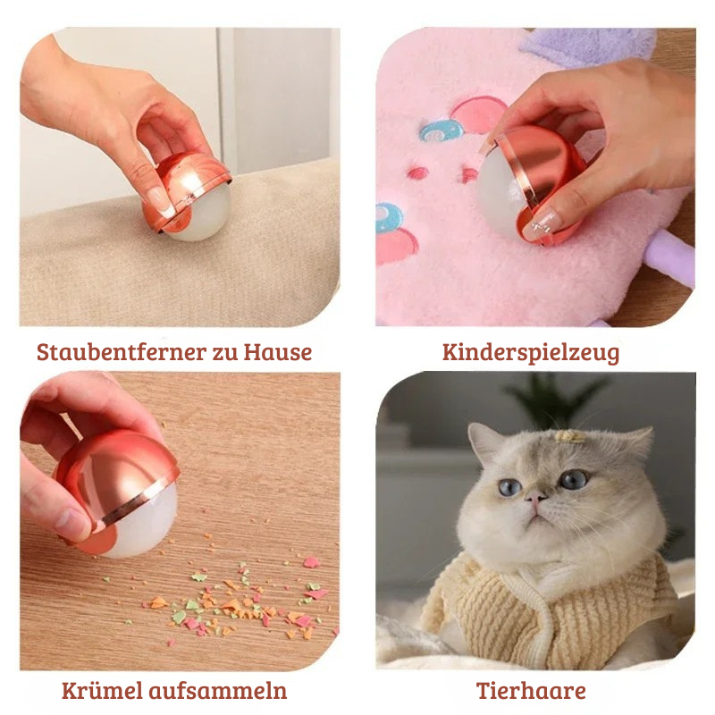 Reinigungsball für Staub und Haare